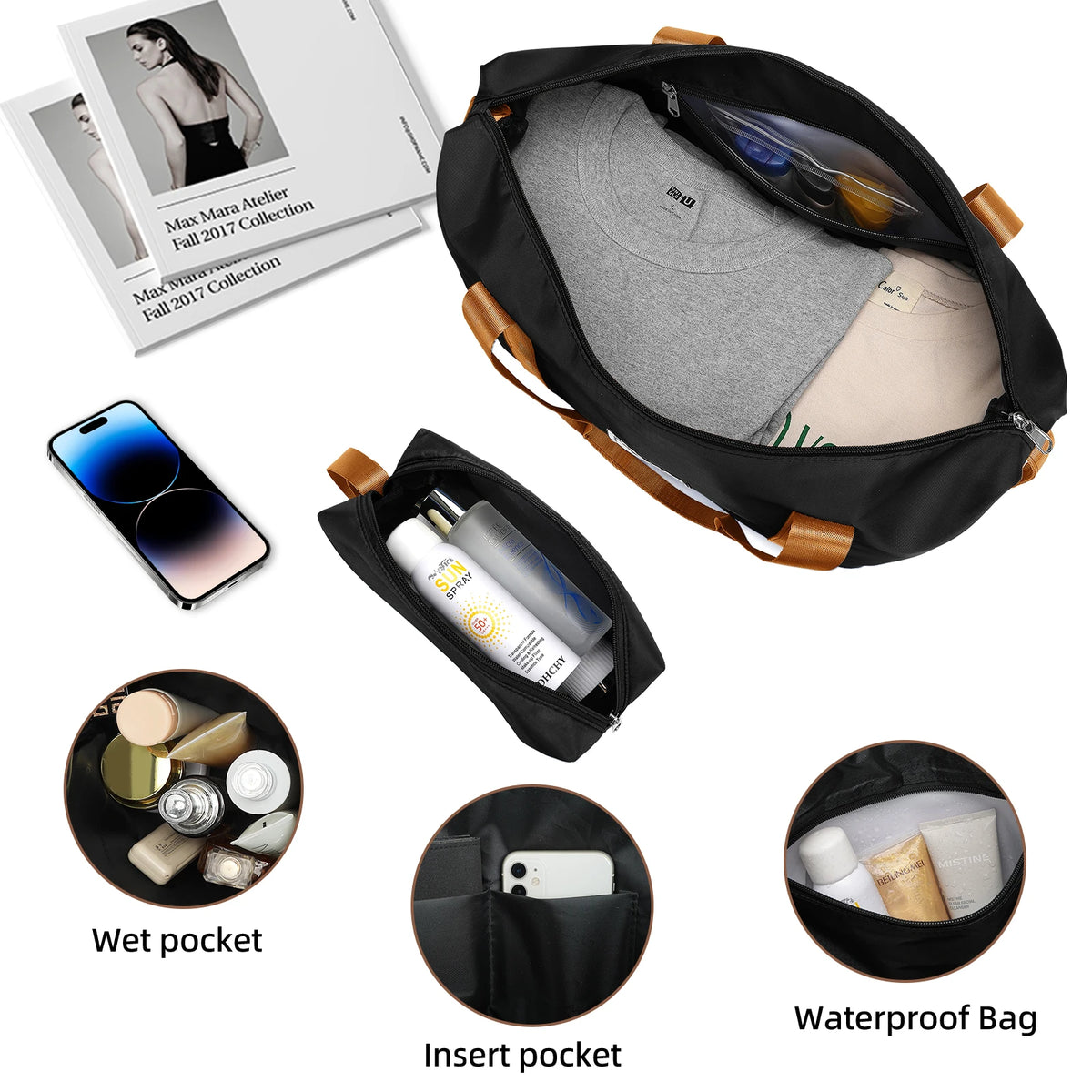 Larvender 6-Piece Luggage Set – 30 Inch (76 cm) Hard Shell Suitcases with 360° Spinner Wheels