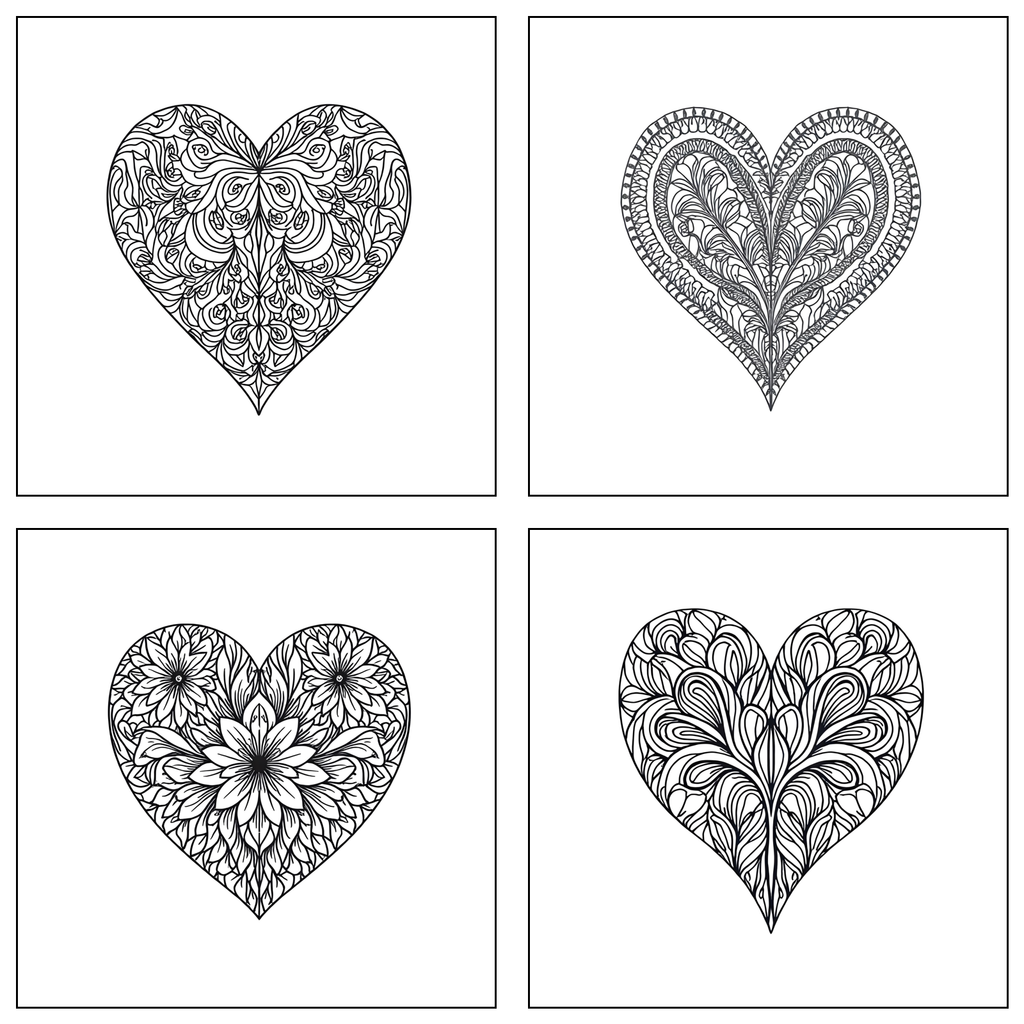 Relax & Color Bundle – 140 Printable Coloring Pages