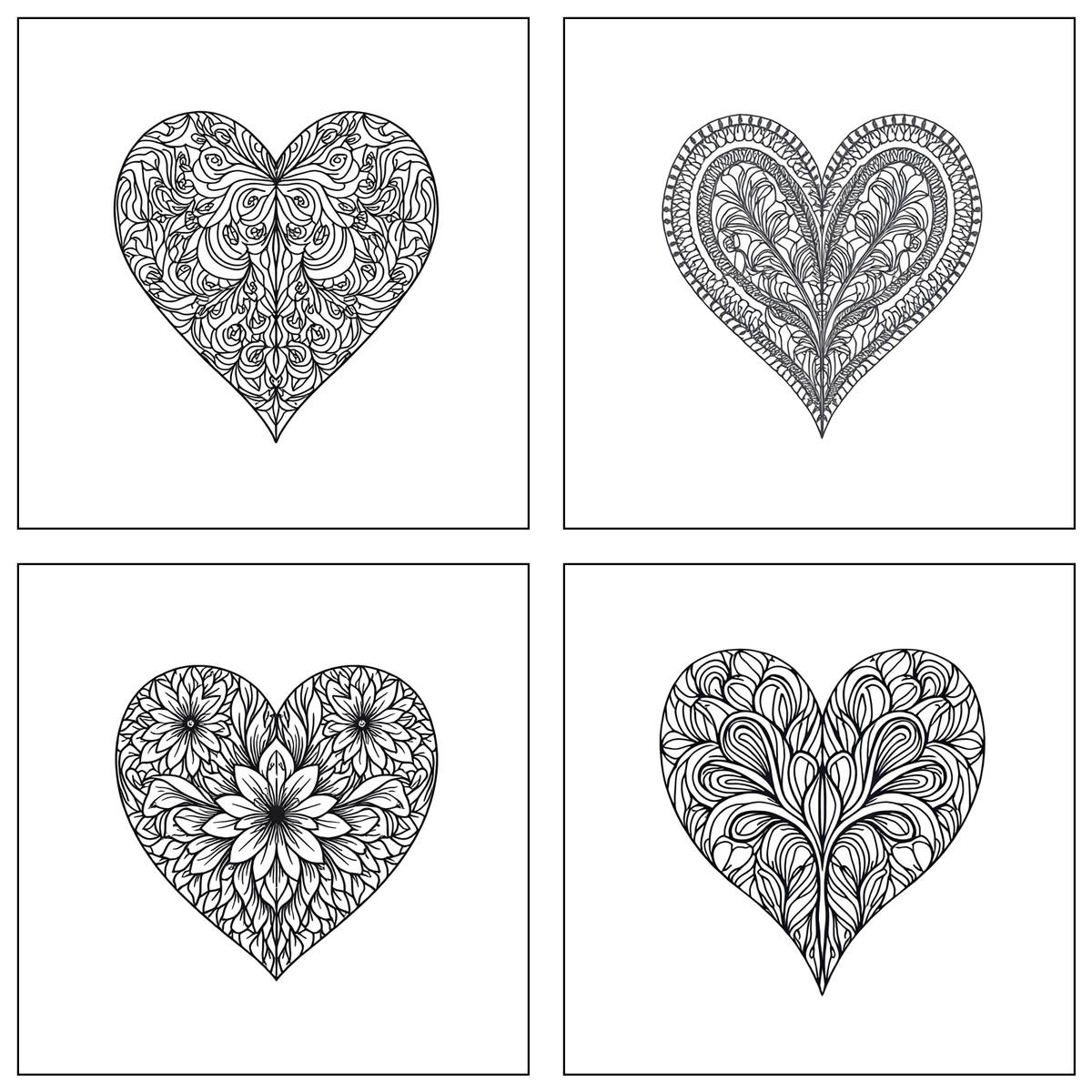 Relax & Color Bundle – 140 Printable Coloring Pages