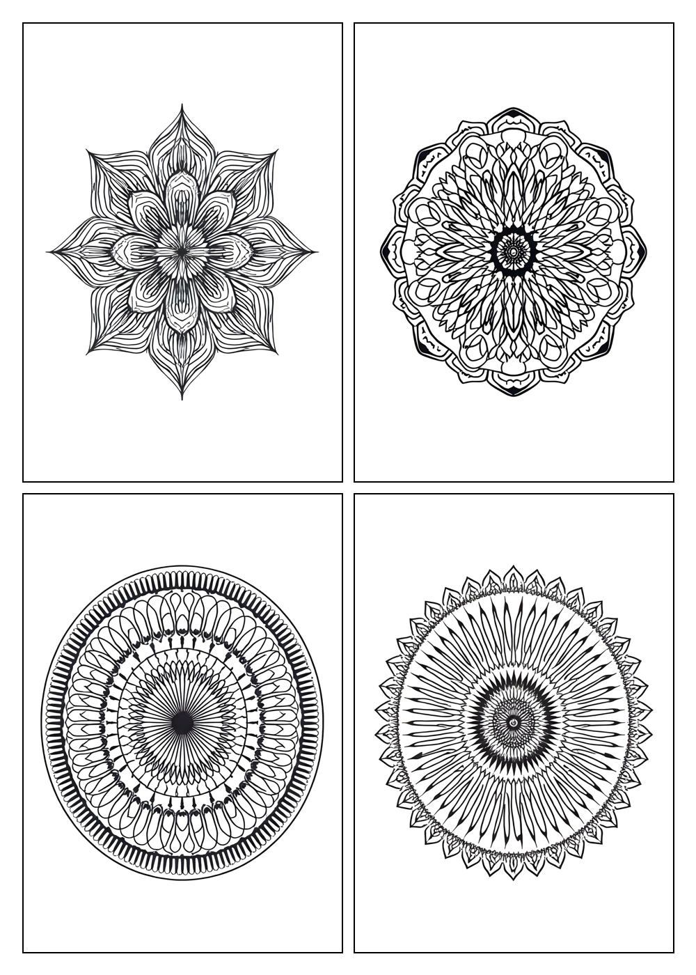Relax & Color Bundle – 140 Printable Coloring Pages